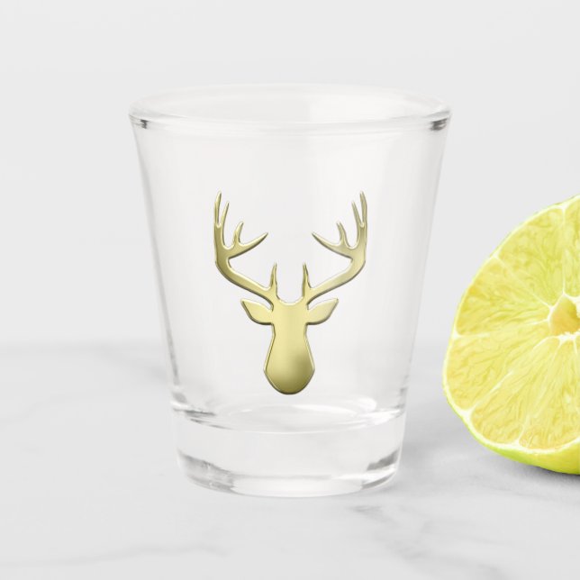 Verre A Shot Tête de cerf (Devant)