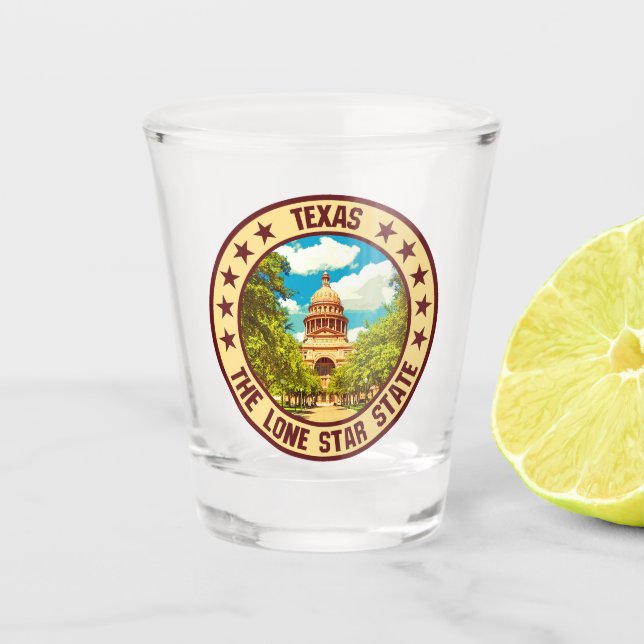 Verre A Shot Texas (Devant)