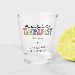 Verre A Shot Thérapie musicale sur mesure Diplôme de musicothér