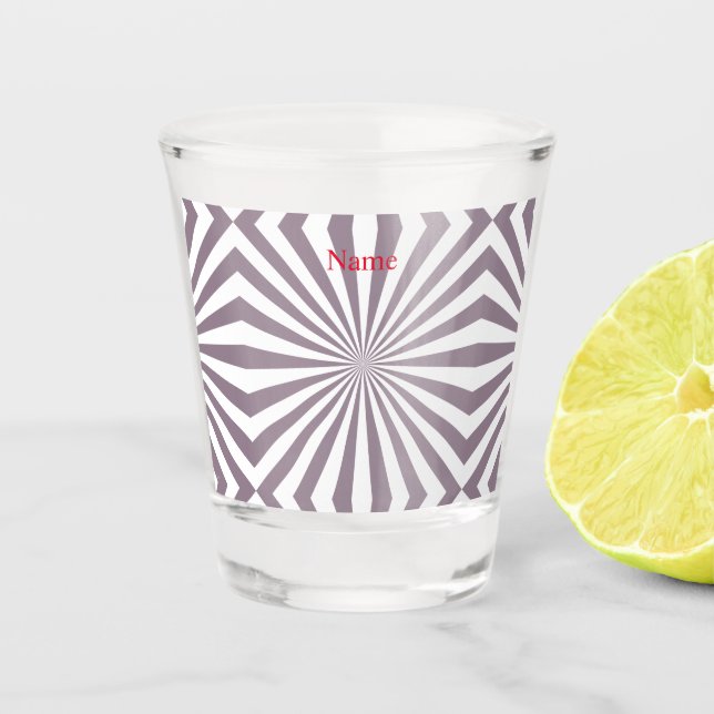 Verre A Shot Thunder_Cove de Starburst Abstrait (Devant)