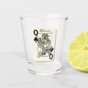Verre A Shot Thunder_Cove, la reine des pique