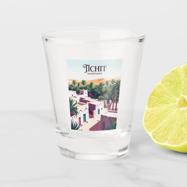 Verre A Shot Tichit Mauritanie (Devant)