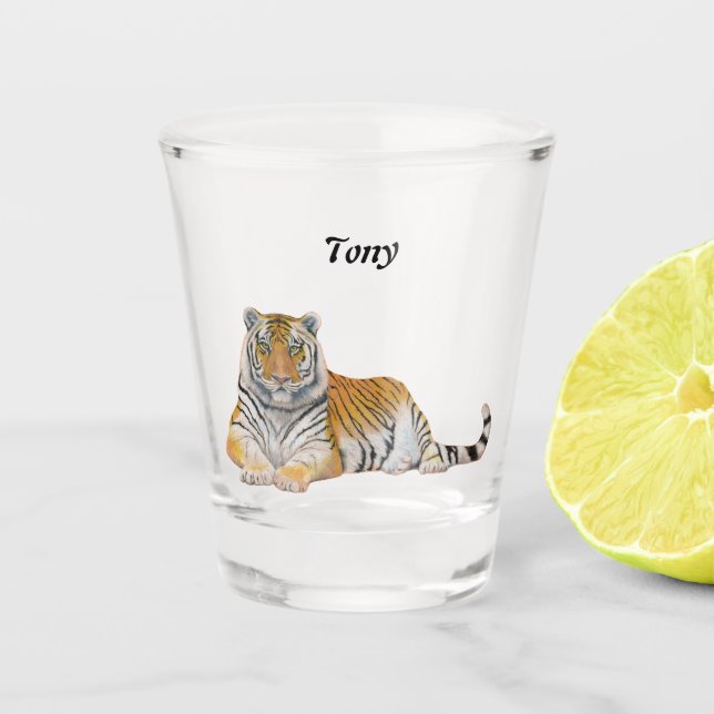 Verre A Shot Tigre (Devant)