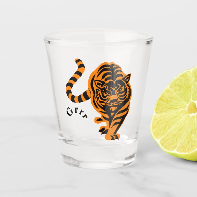 Verre A Shot Tigre (Devant)