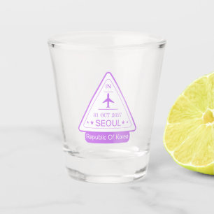 Verre A Shot Timbre de Séoul Corée