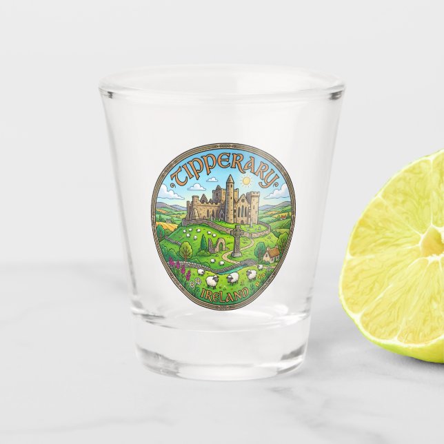 Verre A Shot Tipperary Irlande (Devant)