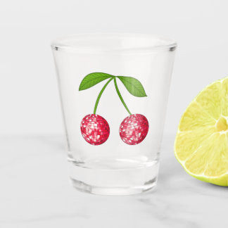Verre A Shot Tir à bille Cherry Disco