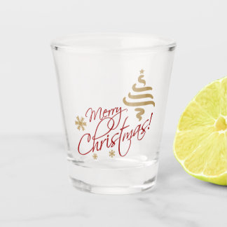 Verre A Shot Tir de Joyeux Noël