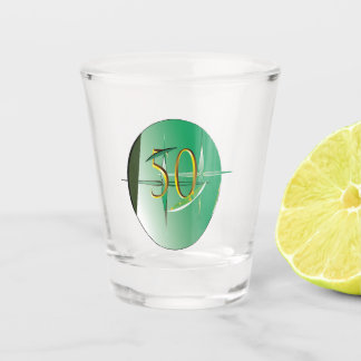 Verre A Shot Tiré Pour 50