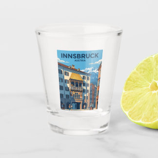 Verre A Shot Toit d'or (Goldenes Dachl) Autriche