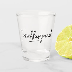 Verre A Shot Torschlusspanik, Awesome allemand Word, Allemagne