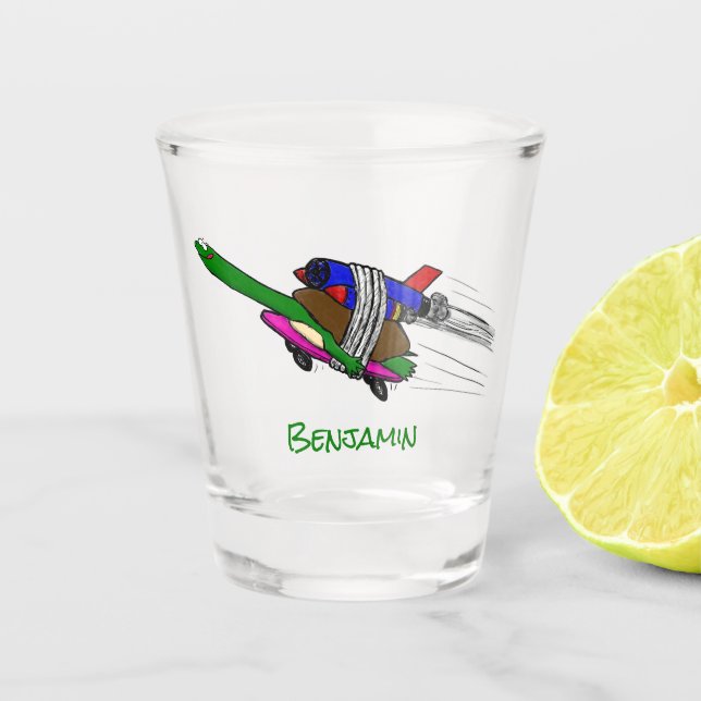 Verre A Shot Tortue volante (Devant)