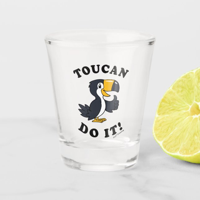 Verre A Shot Toucan le fait (Devant)