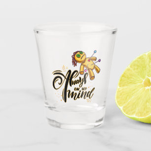 Verre A Shot Toujours dans mon esprit Drôle Halloween Poupée va