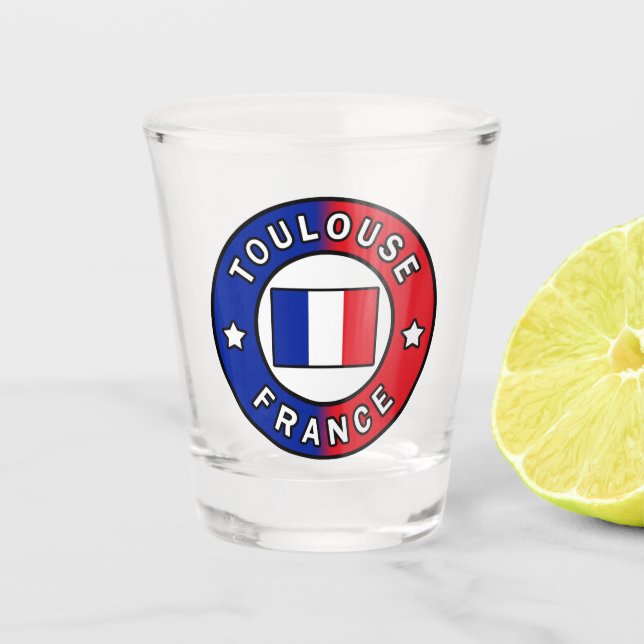 Verre A Shot Toulouse France (Devant)
