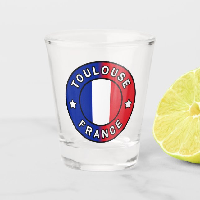 Verre A Shot Toulouse France (Devant)