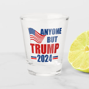 Verre A Shot Toute personne sauf Trump 2024 Politique drôle