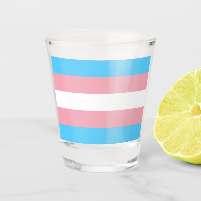 Verre A Shot Trans Pride ! (Devant)
