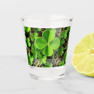 Verre A Shot Trèfle Chanceux