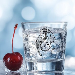 Verre A Shot Tribal du dragon
