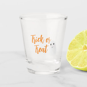 Verre A Shot Trick or Treat Fantôme Halloween