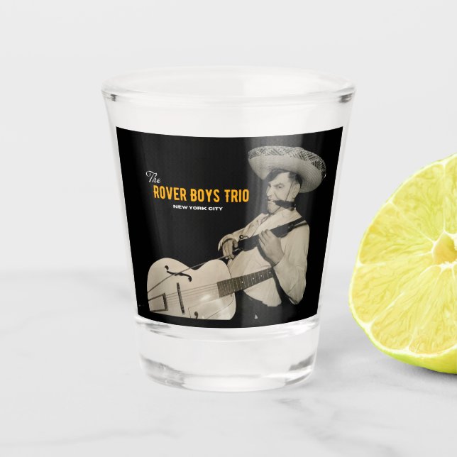 Verre A Shot Trio Rover Boys "Wild Man" Shot Glass (Devant)
