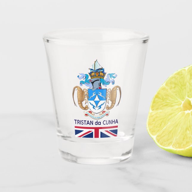 Verre A Shot Tristan da Cunha (Devant)