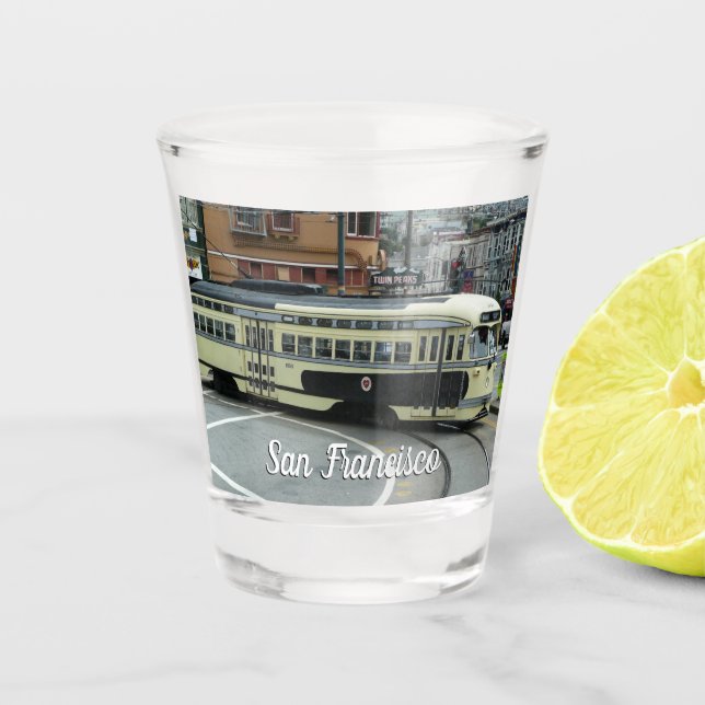 Verre A Shot Trolley de San Francisco (Devant)