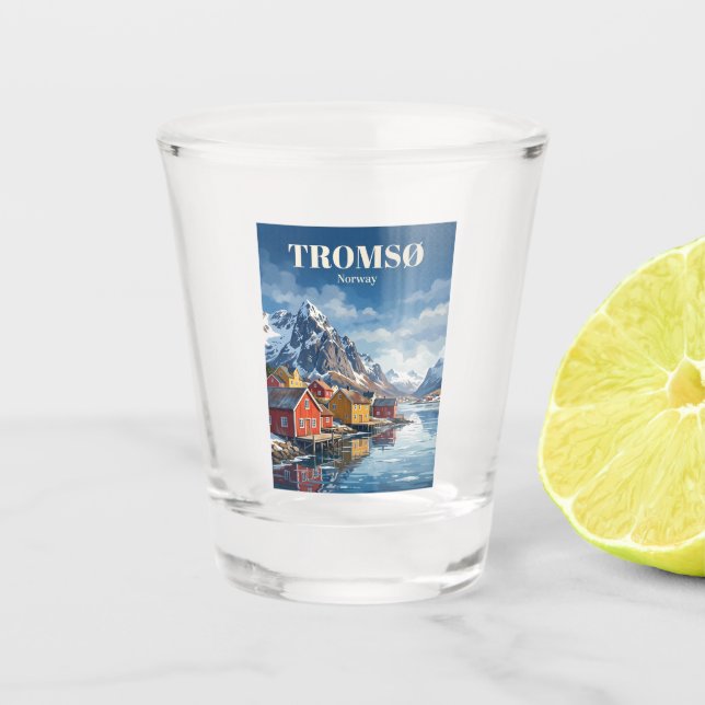Verre A Shot Tromsø Norvège (Devant)