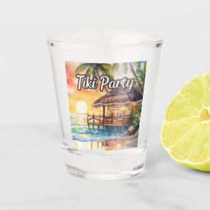 Verre A Shot Tropical Beach Tiki Bar Party