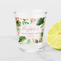 Tropical Floral Pink Bachelorette Party