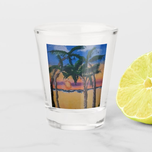 Verre A Shot Tropical Glass (Devant)