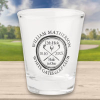 Trou en un au golf personnalisé