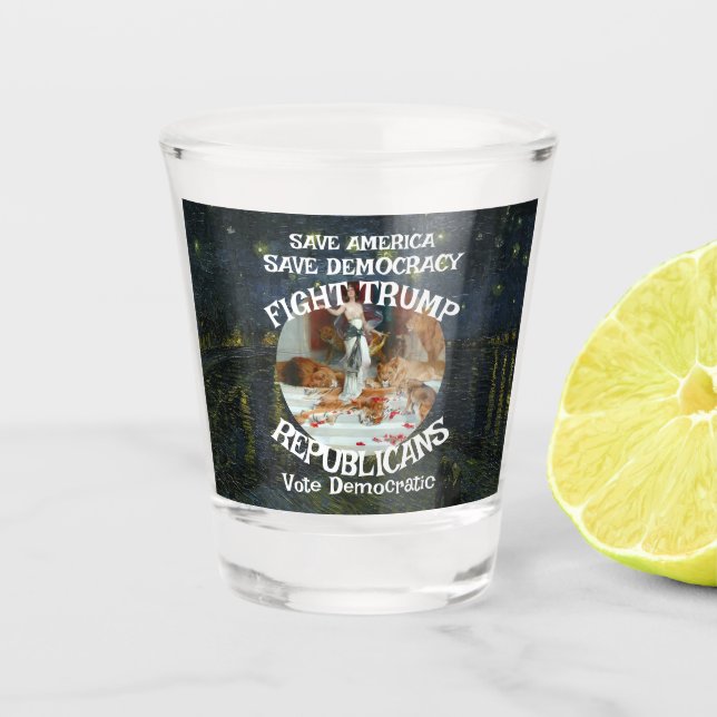 Verre A Shot Trump (Devant)