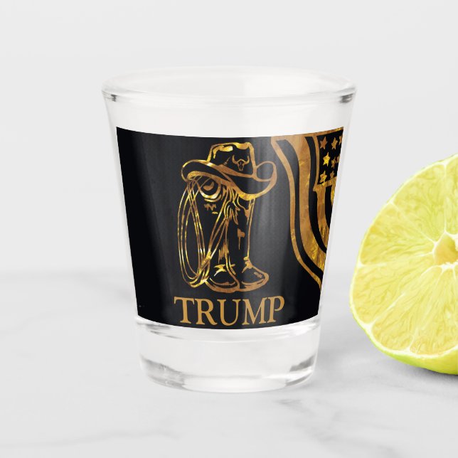 VERRE A SHOT TRUMP (Devant)