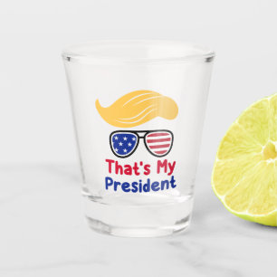 Verre A Shot Trump 47 - C'est mon président