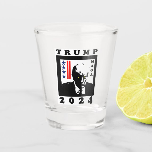 VERRE A SHOT TRUMP MAGA 2024 (Devant)