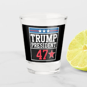 Verre A Shot Trump remporte l'élection 2024 Trump a gagné 2024
