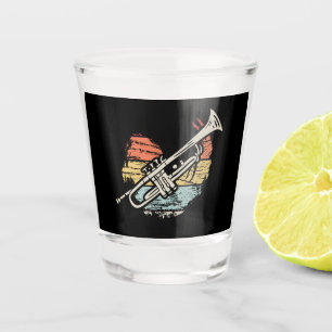 Verre A Shot Trumpet Vintage