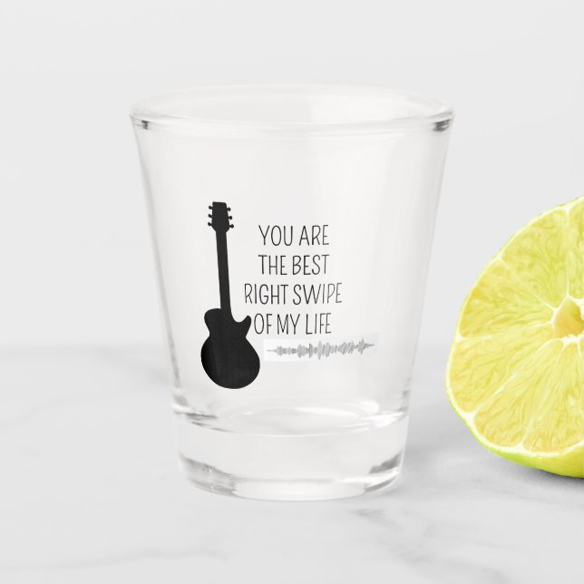 Verre A Shot Tu es le meilleur rempart de ma vie Valentine (Devant)