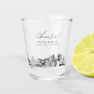 Verre A Shot Tucson Arizona Mariage Favoriser les encouragement