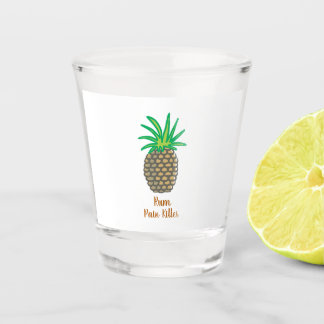 Verre A Shot Tueur de douleur au rhum d'ananas>