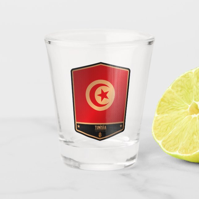 Verre A Shot Tunisie (Devant)