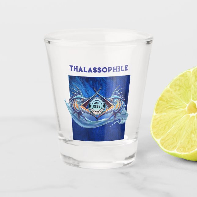 Verre A Shot Twin Marlin Shot Glass (Devant)