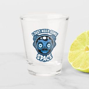 Verre A Shot Un Astronaute Zombie A Besoin D'Espace