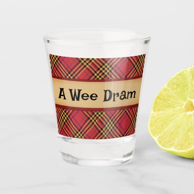 Verre A Shot Un dram de Wee de Scotch (Devant)