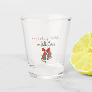 Verre A Shot Une grossesse pour Noël sous le gui