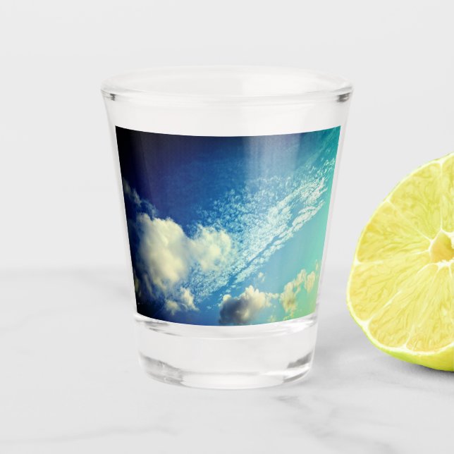 Verre A Shot Une légère couche de nuages (Devant)