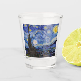 Verre A Shot Une nuit étoilée : Saint Remy par Vincent Van Gogh