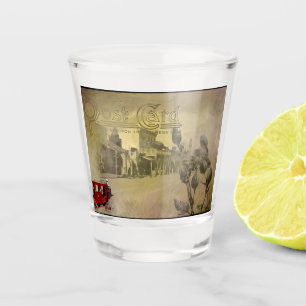 Verre A Shot Une rue à Tombstone Arizona